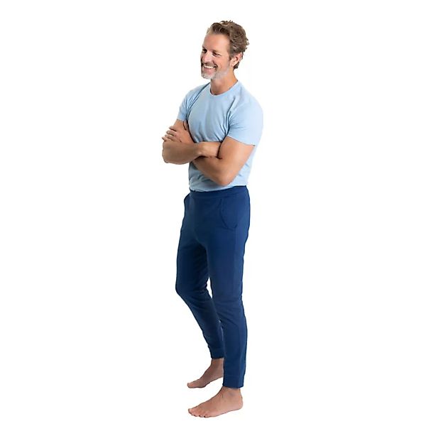 Slim-fit Pyjamahose (Vegan) Für Herren Mit Taschen günstig online kaufen