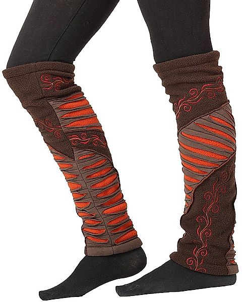 PUREWONDER Beinstulpen Stulpen Beinstulpen Patchwork für Damen, Beinwärmer günstig online kaufen