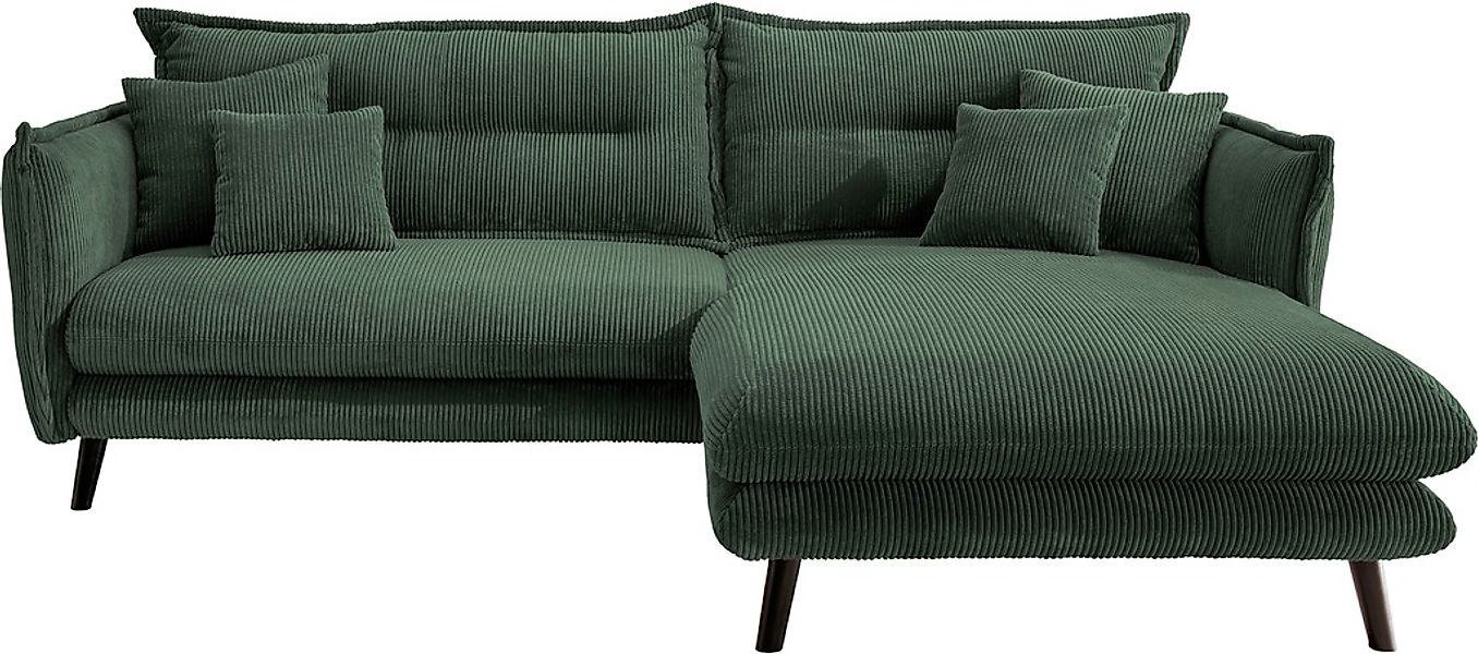 INOSIGN Ecksofa »Lazio«, in verschiedenen Bezugsqualitäten und Farben liefe günstig online kaufen
