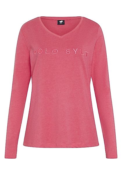 Polo Sylt Print-Shirt im Label-Design günstig online kaufen