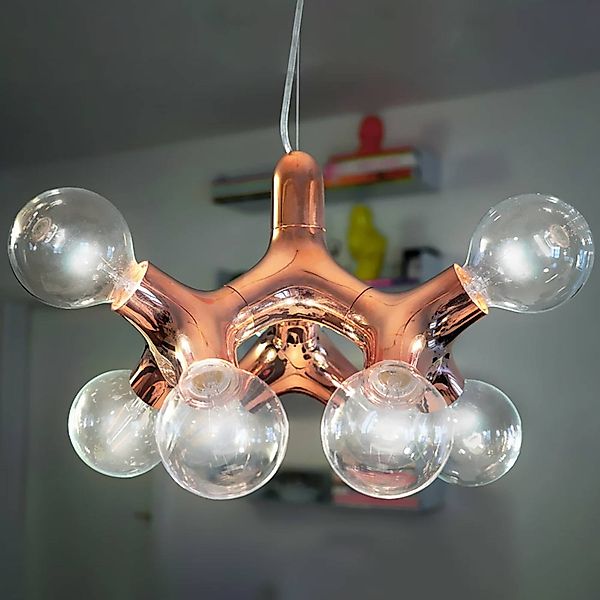 next DNA Chandelier - Designer-Kronleuchter kupfer günstig online kaufen