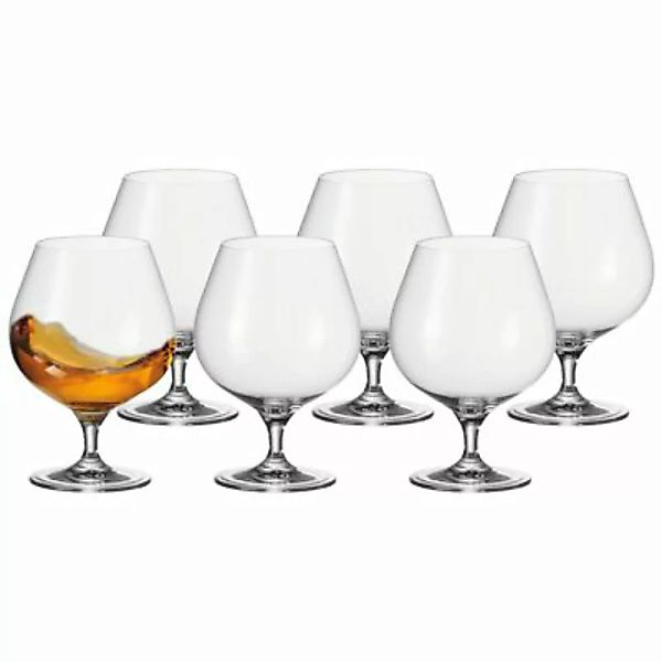 LEONARDO CHEERS Cognac-Schwenker 700 ml 6er Set Whiskygläser transparent günstig online kaufen
