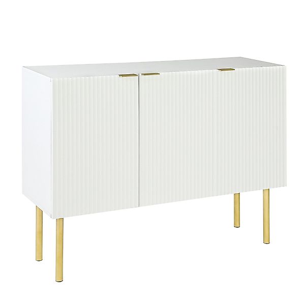 IDEASY Sideboard 120*42*93cm, Küchenschrank, Goldfarbene Kabinettfüße günstig online kaufen