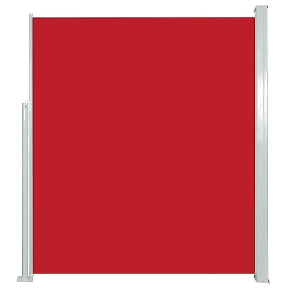 furnicato Ausziehbare Seitenmarkise 120×500 cm Rot günstig online kaufen