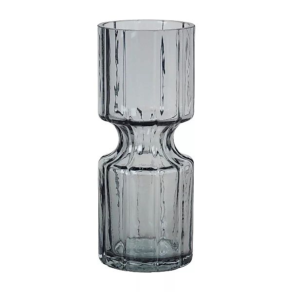 Broste Copenhagen Vasen Hyacint Vase Glas Smoked Pearl 20 cm günstig online kaufen