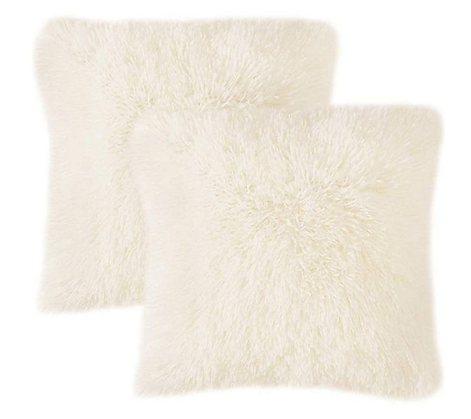 Interior by Hakito Dekokissen 2er Set Kissenbezug inklusive Füllkissen plüs günstig online kaufen