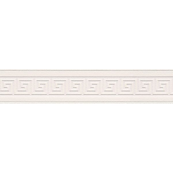 Bricoflor Griechische Tapeten Bordüre für Küche und Flur Mäander Tapetenbor günstig online kaufen