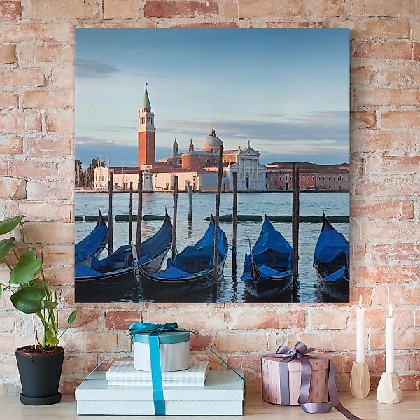 Leinwandbild Architektur & Skyline - Quadrat San Giorgio Venedig günstig online kaufen
