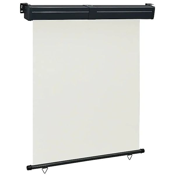 furnicato Balkon-Seitenmarkise 145x250 cm Creme günstig online kaufen