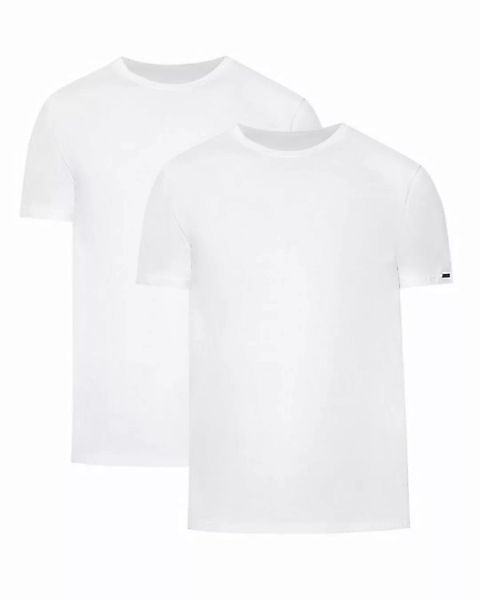 Cornette T-Shirt Herren T-Shirts mit U-Ausschnitt 2er Pack CR068 (1-tlg) günstig online kaufen