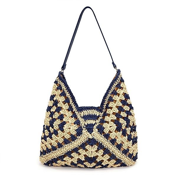 ZEUOPQ Strandtasche Stroh Handtasche Damen Basttasche günstig online kaufen