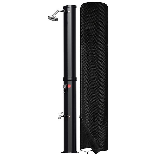 Clanmacy Solardusche Solardusche Gartendusche mit Gartenschlauch-Anschluss günstig online kaufen