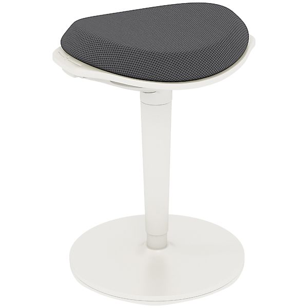 HOMCOM Neigbarer Stehhocker, ergonomischer Bürohocker, höhenverstellbar, Dr günstig online kaufen