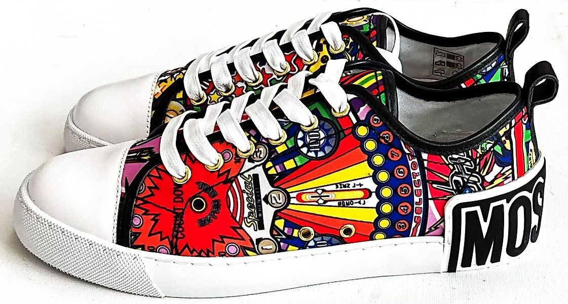 Moschino MOSCHINO DAMEN Sneakers VULCA25 Nylon Pinball+ VITELLO. Sneaker St günstig online kaufen