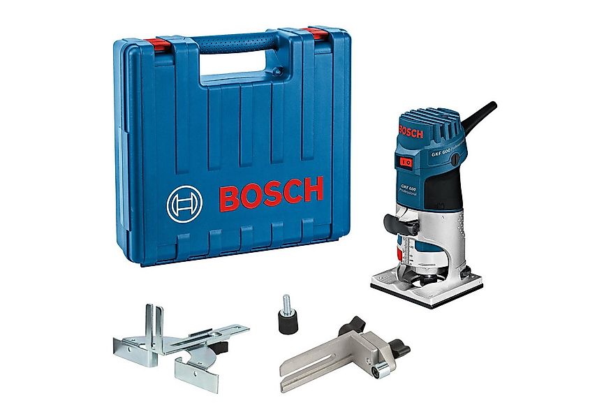 Bosch Professional Kantenfräser »GKF 600«, mit Handwerkerkoffer, 600W günstig online kaufen