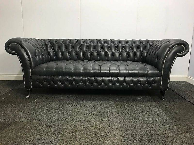 JVmoebel Chesterfield-Sofa Chesterfield Vintage Luxus Sofa Original Couch S günstig online kaufen