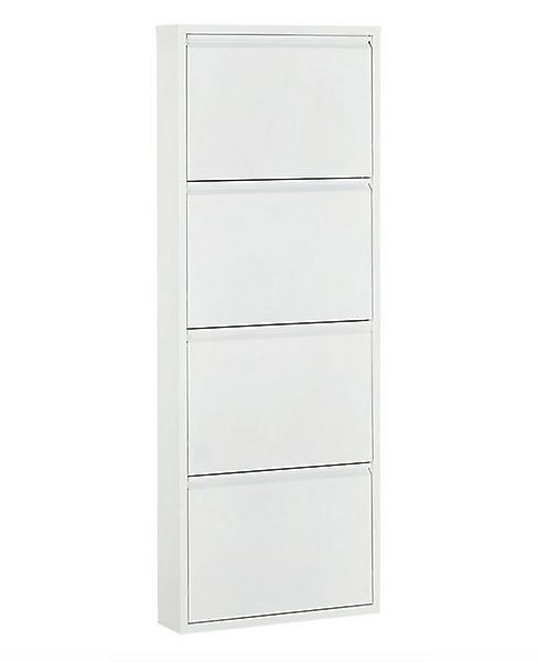 k-hometrends Schuhschrank KEKE 4 - WHITE stilvoller Schuhschrank, schmaler günstig online kaufen