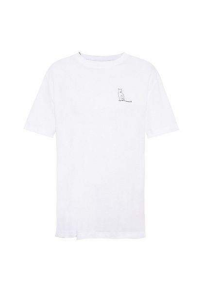 Mavi T-Shirt Rundhals Kurzarm Oberteil mit Print (1-tlg) GRAPHIC TEES günstig online kaufen