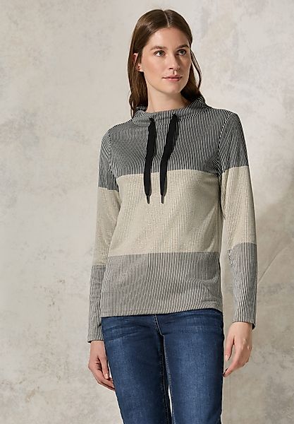 CECIL Langarmshirt aus strecthigem Viskosematerial günstig online kaufen