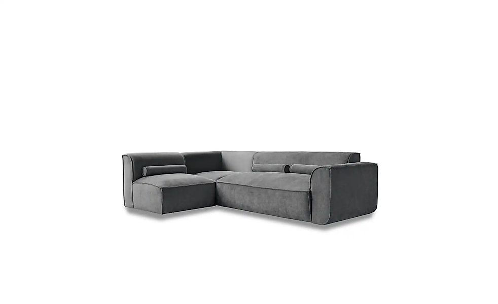 Miuform Ecksofa modular Flex Felix ¦ grau ¦ Maße (cm): B: 265 H: 70 Polster günstig online kaufen
