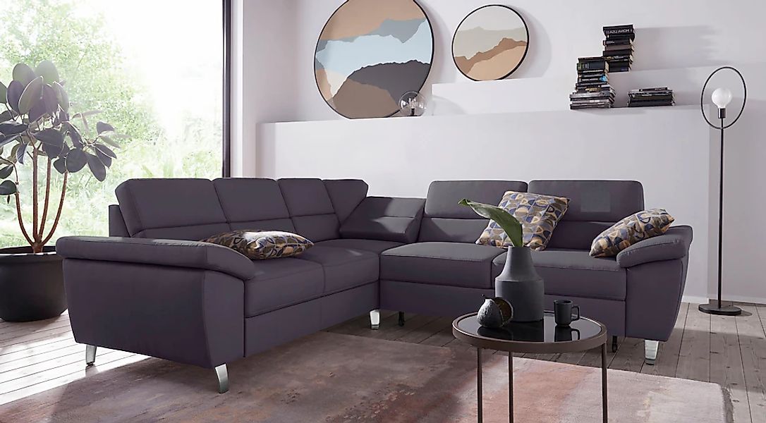sit&more Ecksofa »Sorano L-Form«, wahlweise mit Bett- und Relaxfunktion, in günstig online kaufen