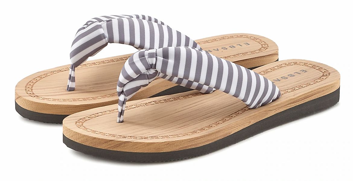 Elbsand Badezehentrenner "Sandale, Badelatsche, Flip Flop, Mule, Pantolette günstig online kaufen