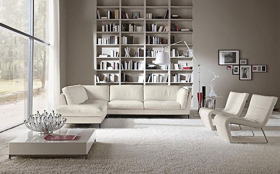 Xlmoebel Ecksofa Ecksofa Wohnzimmer Design Leder Modern L-Form Möbel Luxus günstig online kaufen