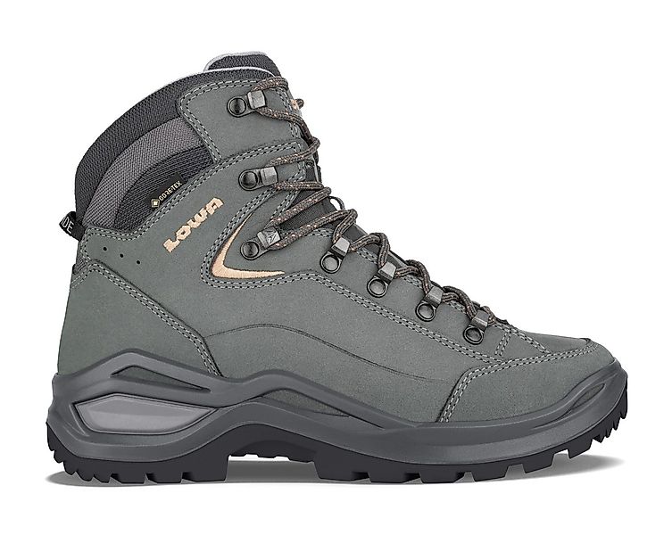 Lowa RENEGADE EVO GTX MID Ws GRAPHIT/APRIKOSE Trekkingschuh günstig online kaufen