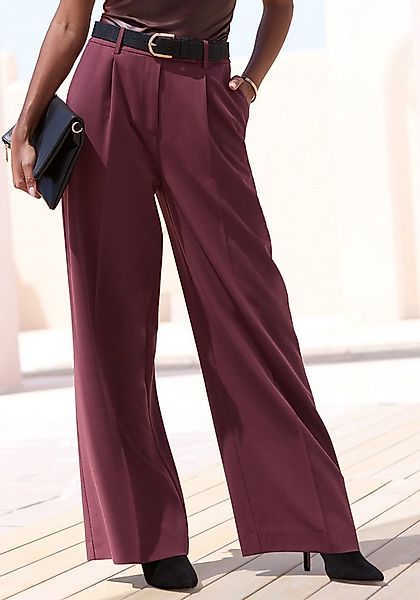 LASCANA Anzughose mit weitem Bein, Palazzohose, elegant günstig online kaufen