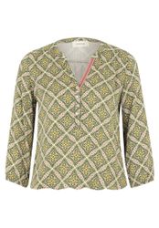 Cartoon Schlupfbluse "Damen Casual-Bluse mit Muster" günstig online kaufen