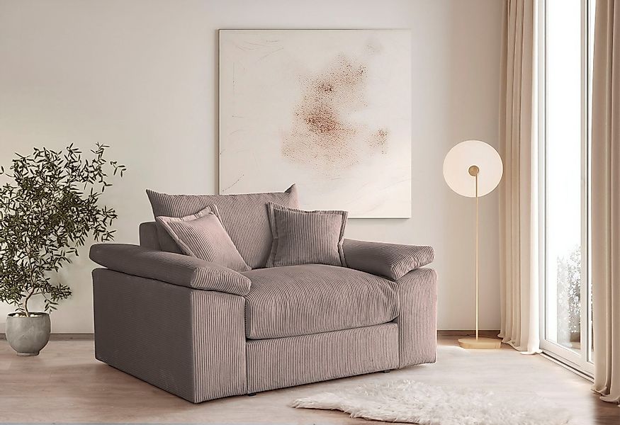 Home affaire XXL-Sessel Soft&Cosy, in Cord, günstig online kaufen