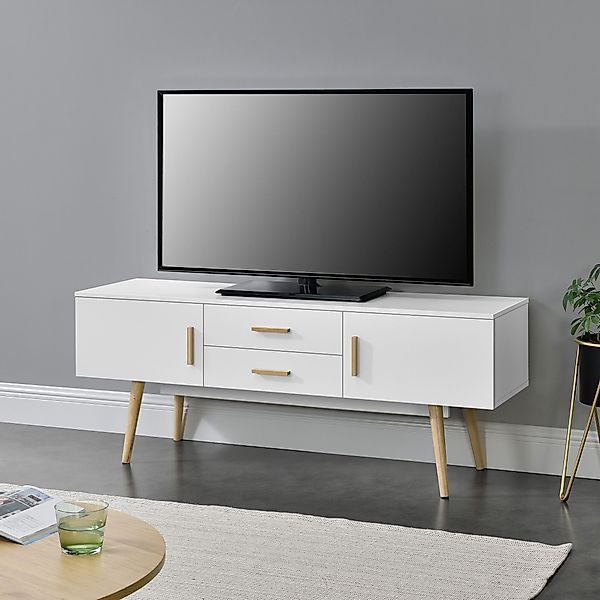 en.casa TV-Board, Alavus TV Lowboard 140x40x56cm, günstig online kaufen