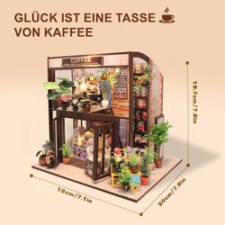 REDOM 3D-Puzzle DIY Miniaturhaus mit LED-Licht günstig online kaufen