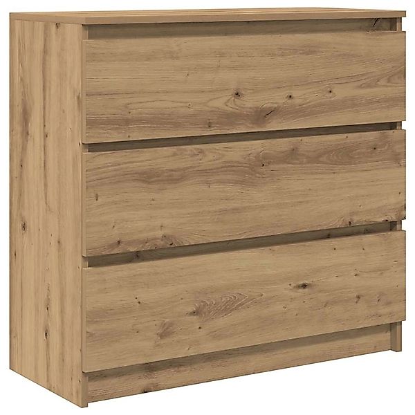 vidaXL Sideboard Artisan-Eiche 80x35x76 cm Holzwerkstoff 861741 günstig online kaufen