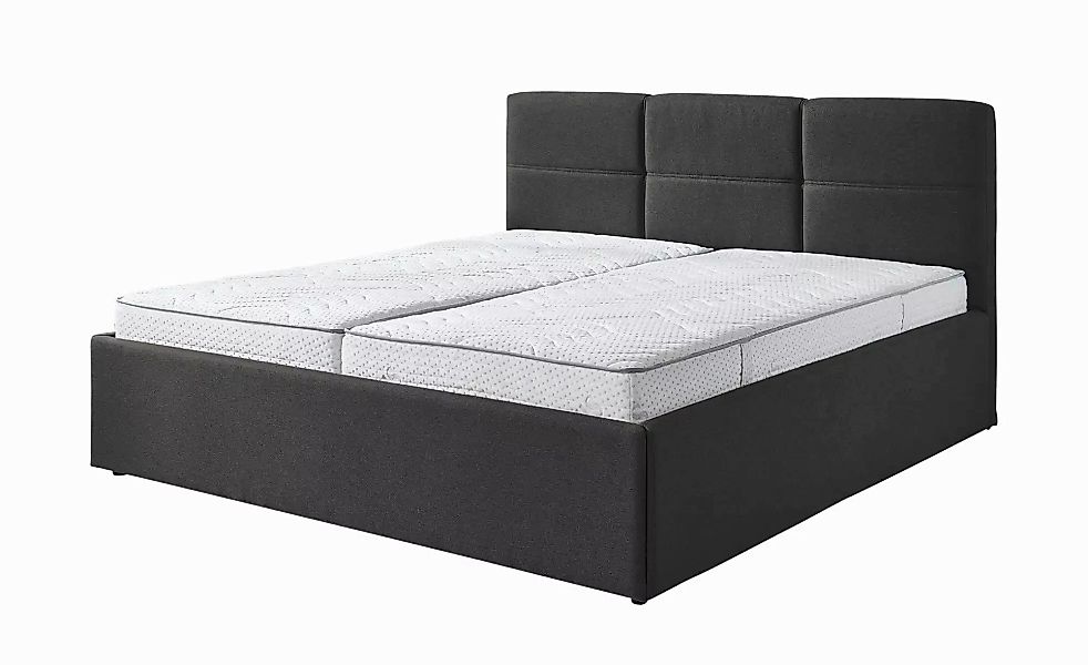 Polsterbett  Dursley ¦ grau ¦ Maße (cm): B: 193 H: 110 Betten > Polsterbett günstig online kaufen