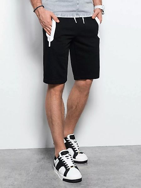 OMBRE Shorts Ombre Herren-Sweatshorts - schwarz V3 W239 S günstig online kaufen