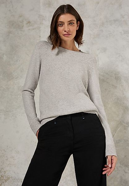 CECIL Strickpullover mit Strukturmuster günstig online kaufen