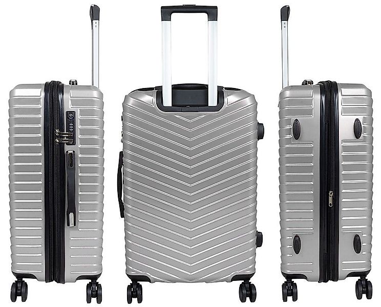 Trendyshop365 Hartschalen-Trolley Meran, Polycarbonat, 5 Farben, günstig online kaufen