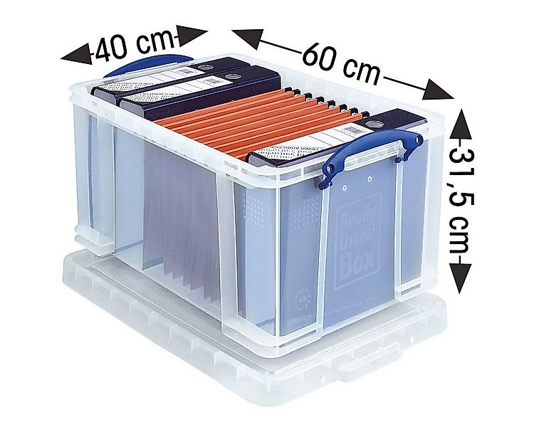 REALLYUSEFULBOX Aufbewahrungsbox, 48 Liter, verschließbar und stapelbar günstig online kaufen