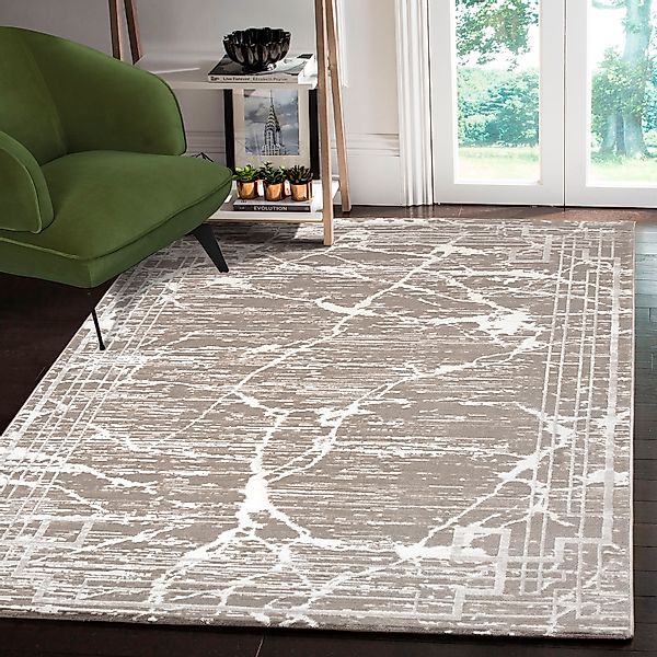 Sanat Teppich »Harmony 3214«, rechteckig, 12 mm Höhe, abstrakter Kurzflorte günstig online kaufen