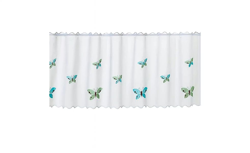 Weckbrodt Scheibengardine   ¦ weiß ¦ Synthetik ¦ Maße (cm): B: 150 H: 0,5 G günstig online kaufen