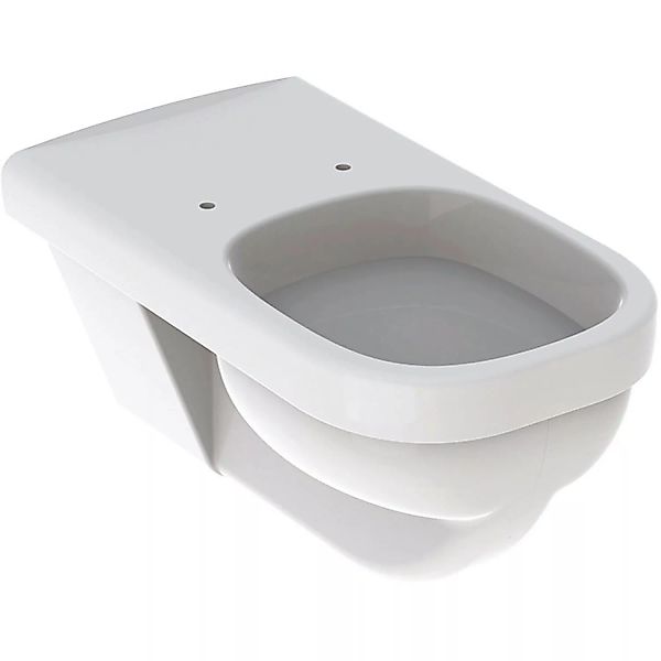 Geberit Wand-WC Comfort Square Flachspüler verl. Auslad. Weiß günstig online kaufen