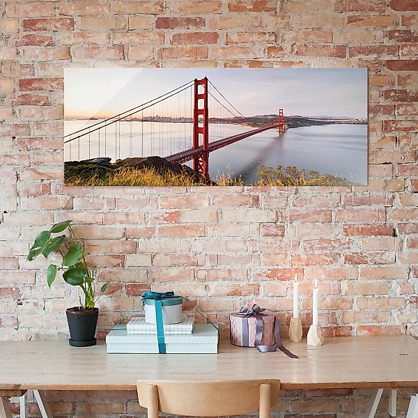home24 Glasbild Golden Gate Bridge günstig online kaufen