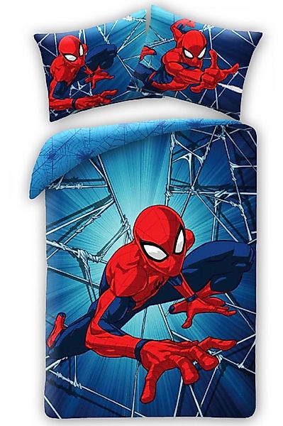 Spiderman Kinderbettwäsche Spiderman Dynamic Kinderbettwäsche 100×140 cm, 4 günstig online kaufen