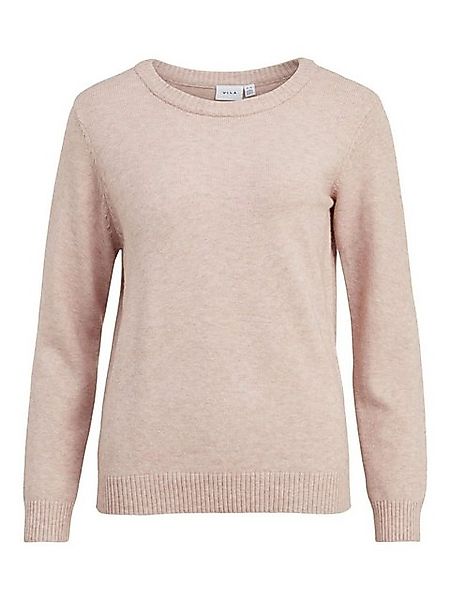 Vila Strickpullover Dünner Rundhals Strickpullover VIRIL VIRIL O-NECK L/S K günstig online kaufen