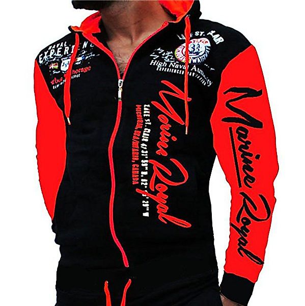 Jaylvis Collegejacke Herren Sweatjacke Sportjacke Joggingjacke günstig online kaufen