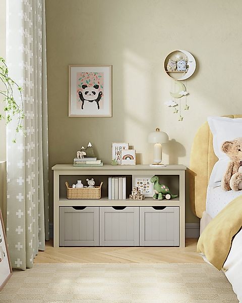 VASAGLE Kinderregal, Bücherregal Kinder, Spielzeugregal, mit günstig online kaufen