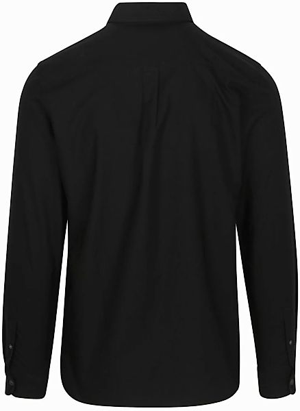 Lyle & Scott Shirt Plain Oxford schwarz - Größe S günstig online kaufen