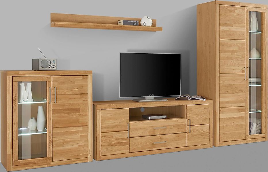 OTTO home Wohnwand "Logo" Set, 4 Stk. tlg. günstig online kaufen