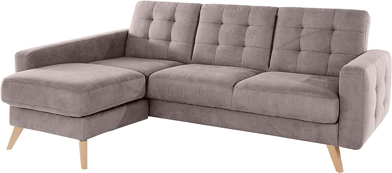 exxpo - sofa fashion Ecksofa »Nappa, kompakt und komfortabel, bequem, zeitl günstig online kaufen
